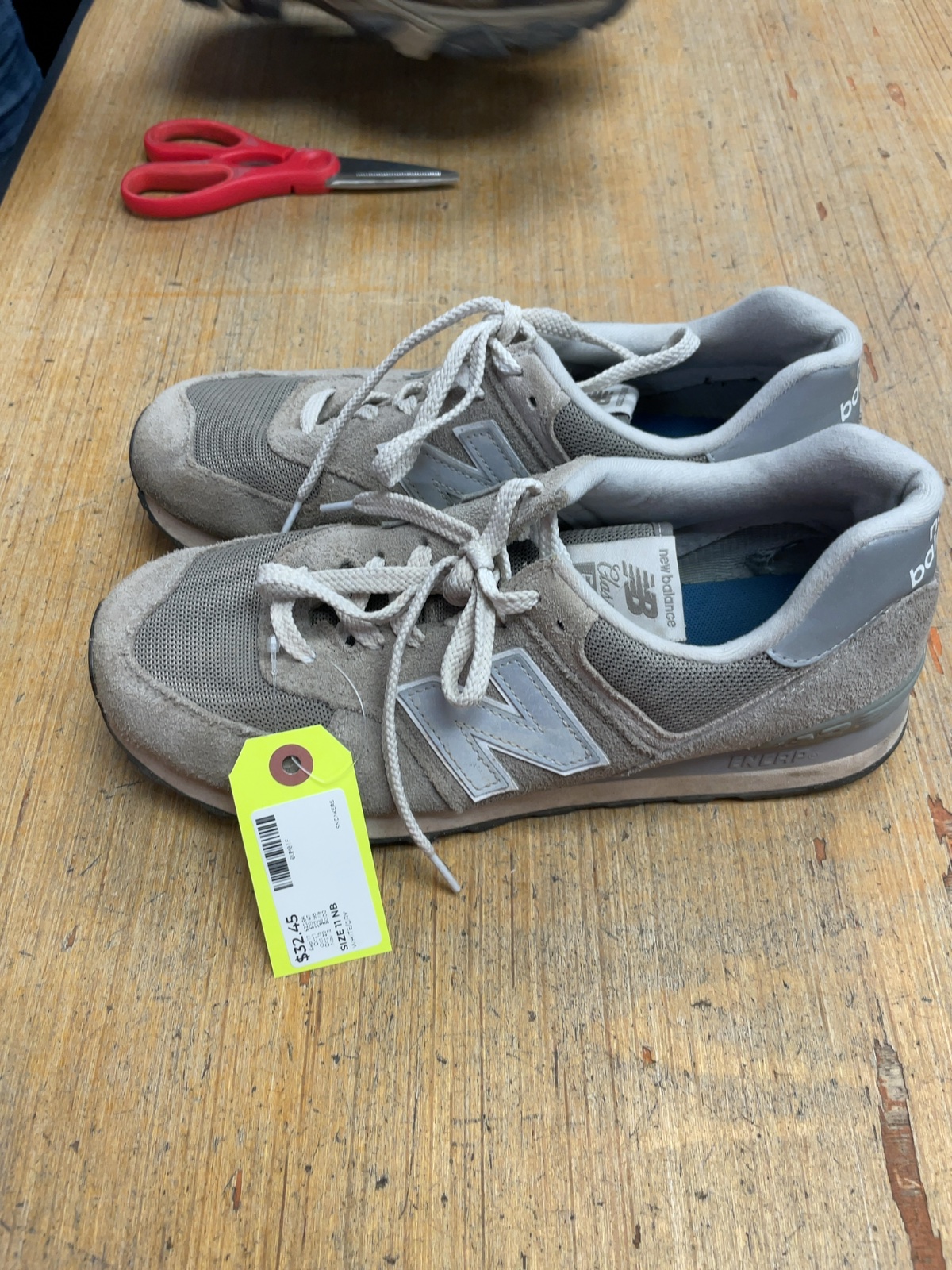 New Balance 574 Size 11 Grey Sneakers