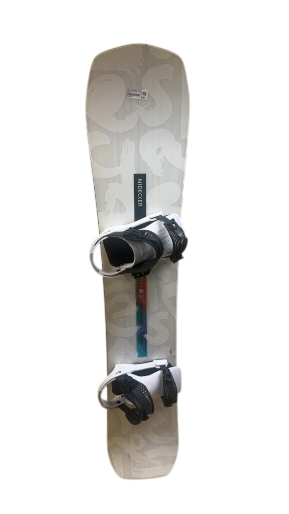 Nidecker Escape Snowboard with brand new Fix Bindings 156cm - image 1