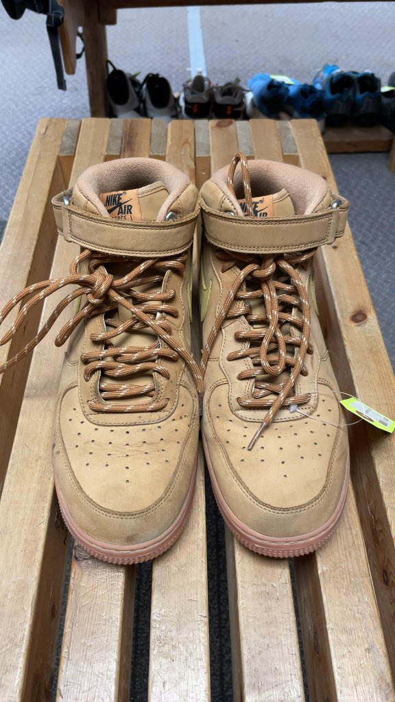 Nike Air Force 1 Mid Brown - Size 11.5