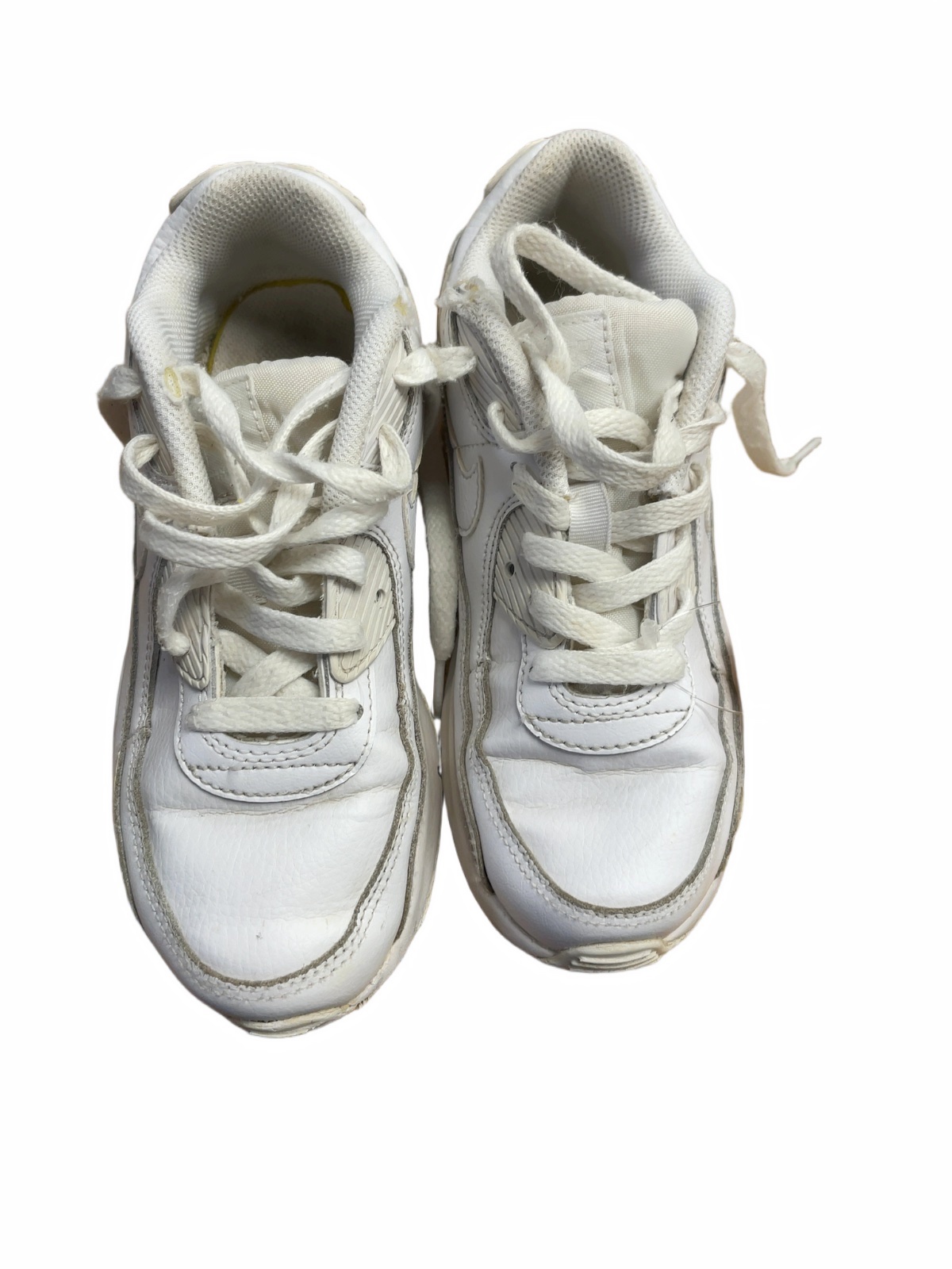 Nike Air Max 90 Size 2 White Sneakers - image 1