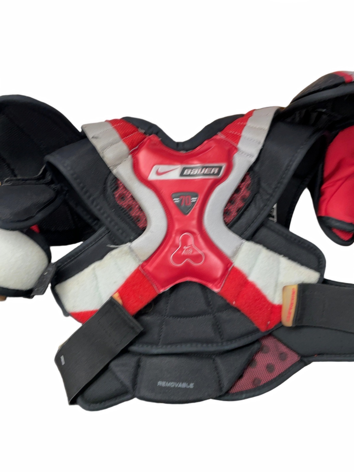 Nike Bauer 70 JR Small/Medium Hockey Shoulder Pads - image 1
