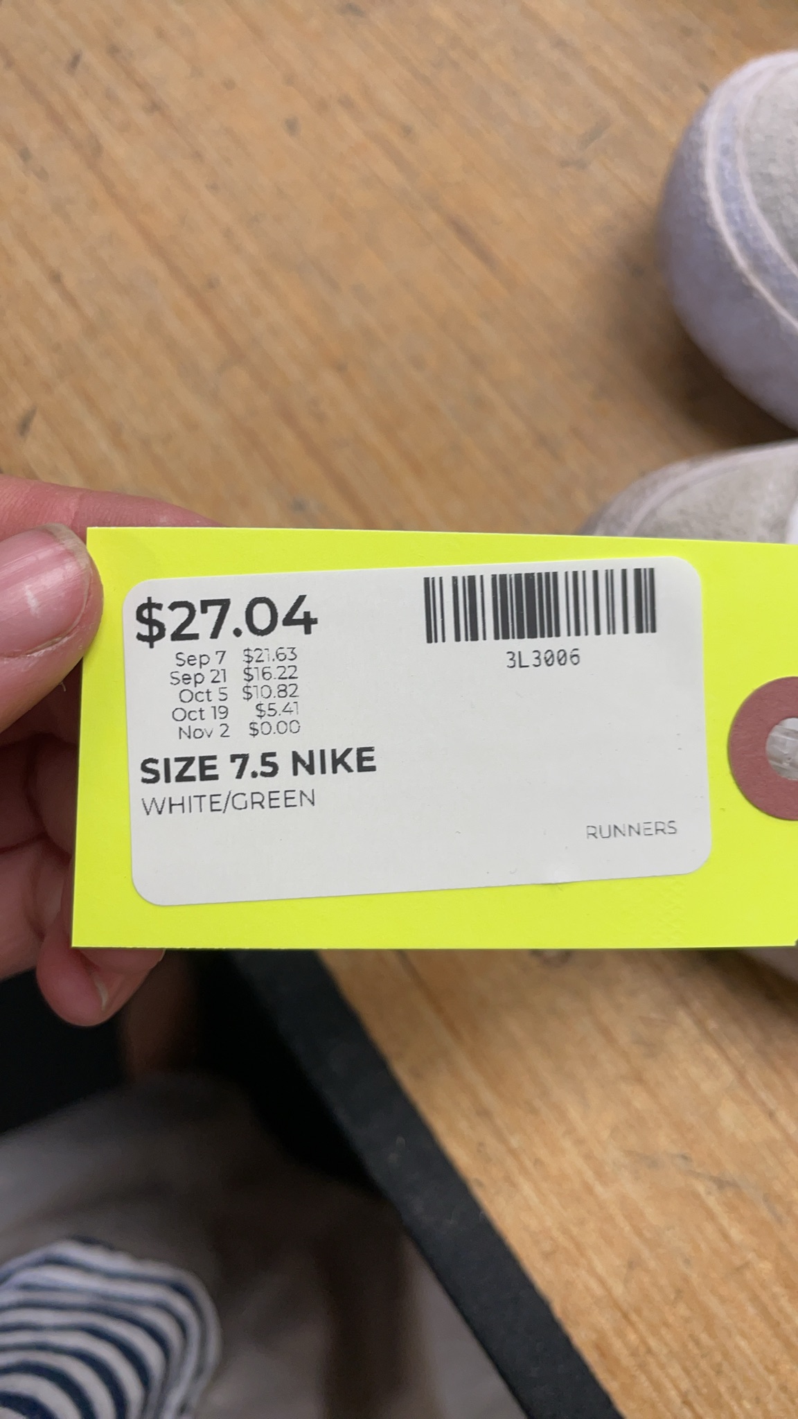 Nike Blazer Mid '77 High-Top Sneakers - White/Green - Size 7.5