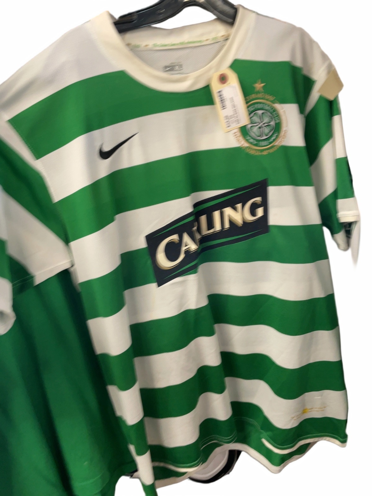 Nike Celtic FC Lisbon Lions 40th Anniversary Size XL Soccer Jersey