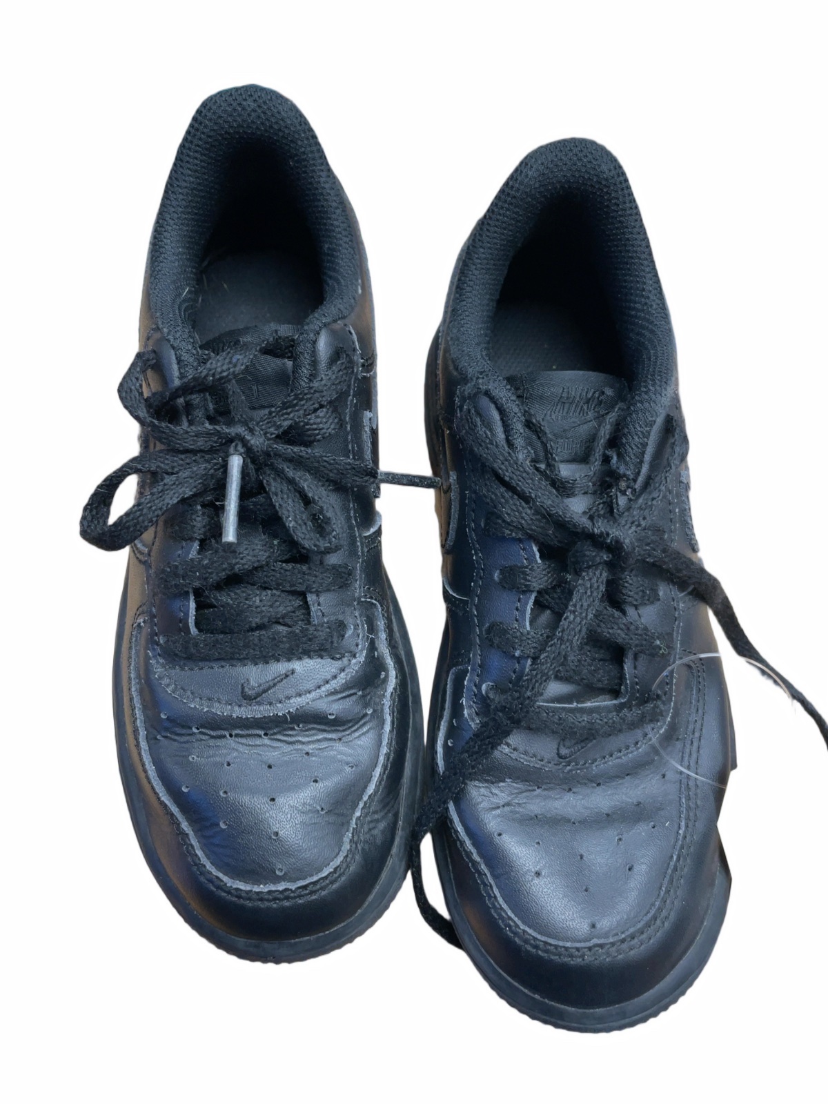 Nike Court Borough Low Size 13.5C Black Sneakers - image 1