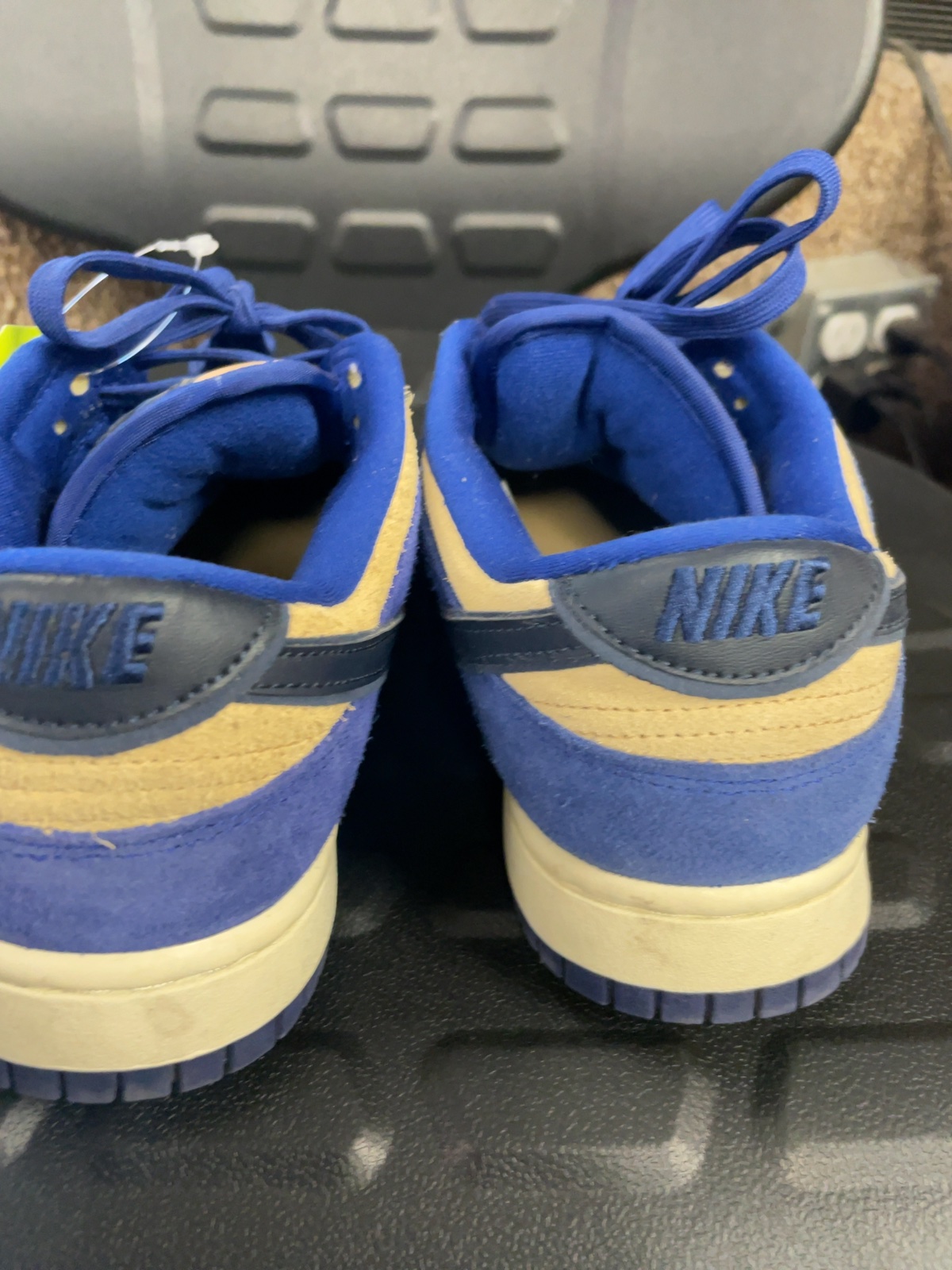 Nike Dunk Low Blue/Brown Sneakers - Size 7.5