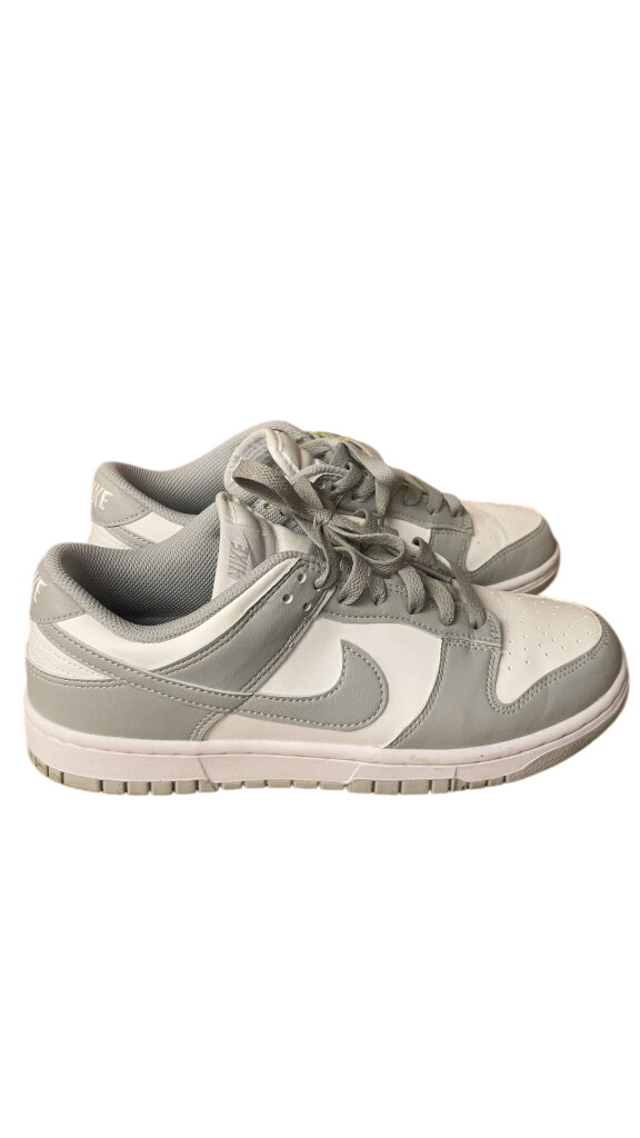 Nike Dunk Low Grey/White Sneakers - Size 9 - image 1