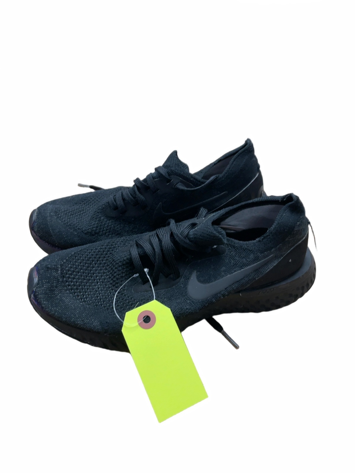 Nike Epic React Flyknit Running Shoes - Black - Size 8 - image 1