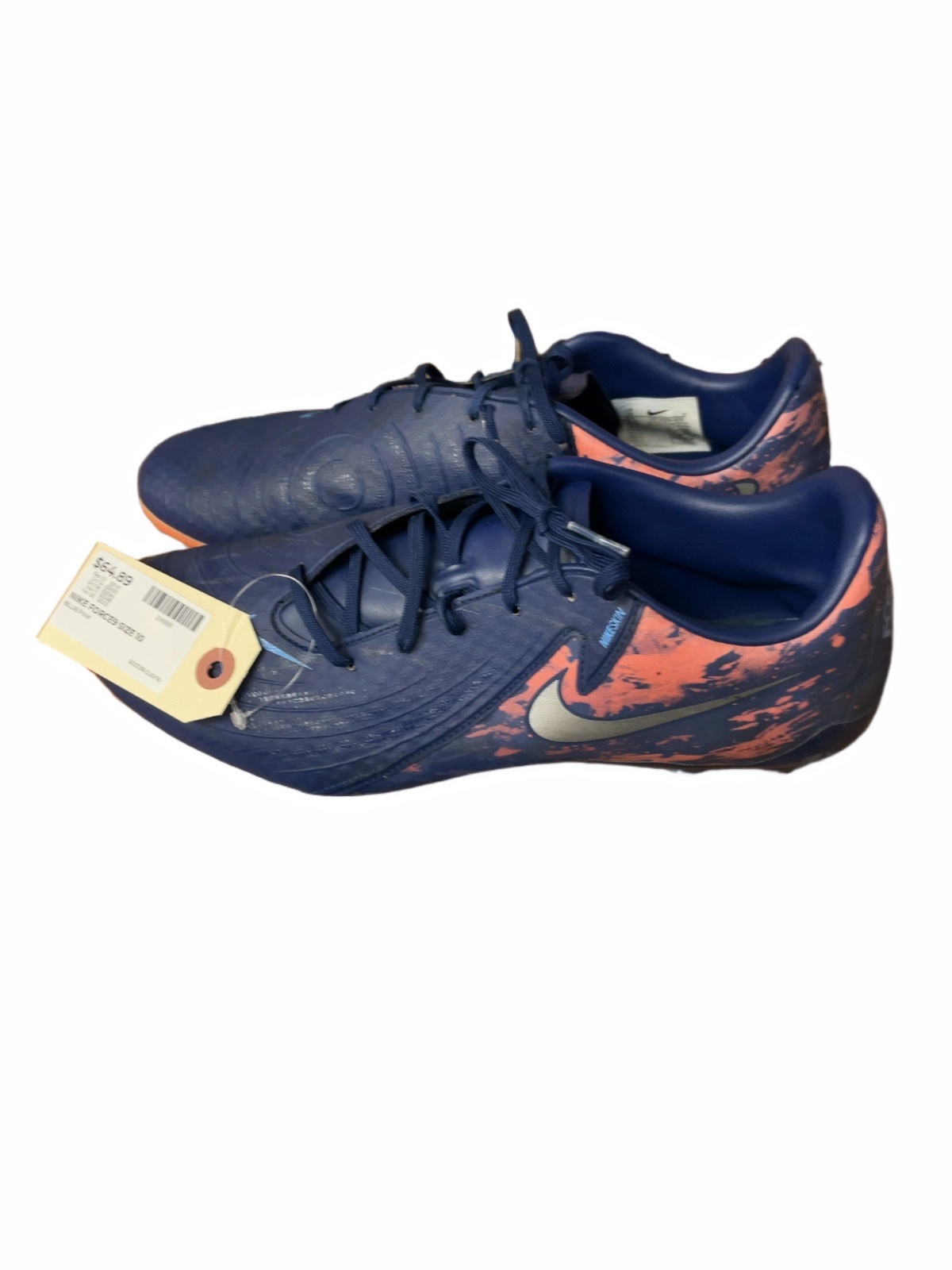 Nike Force9 Size 10 Soccer Cleats - image 1