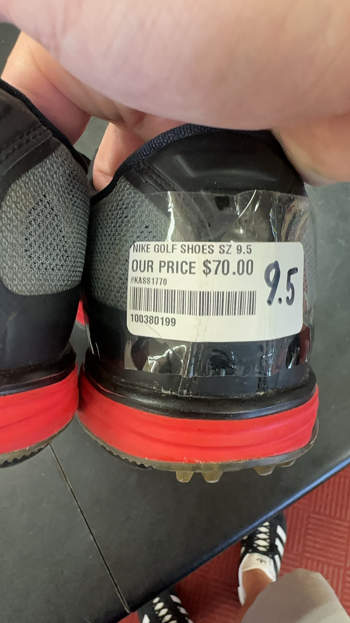 Nike Hyperfuse Golf Shoes - Size 9.5