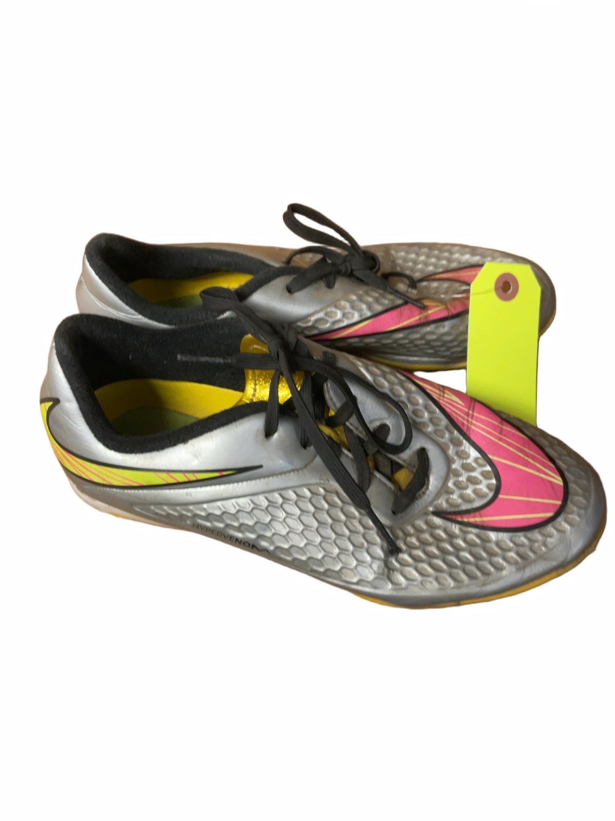 Nike Hypervenom Size 5Y Indoor Soccer Shoes - image 1
