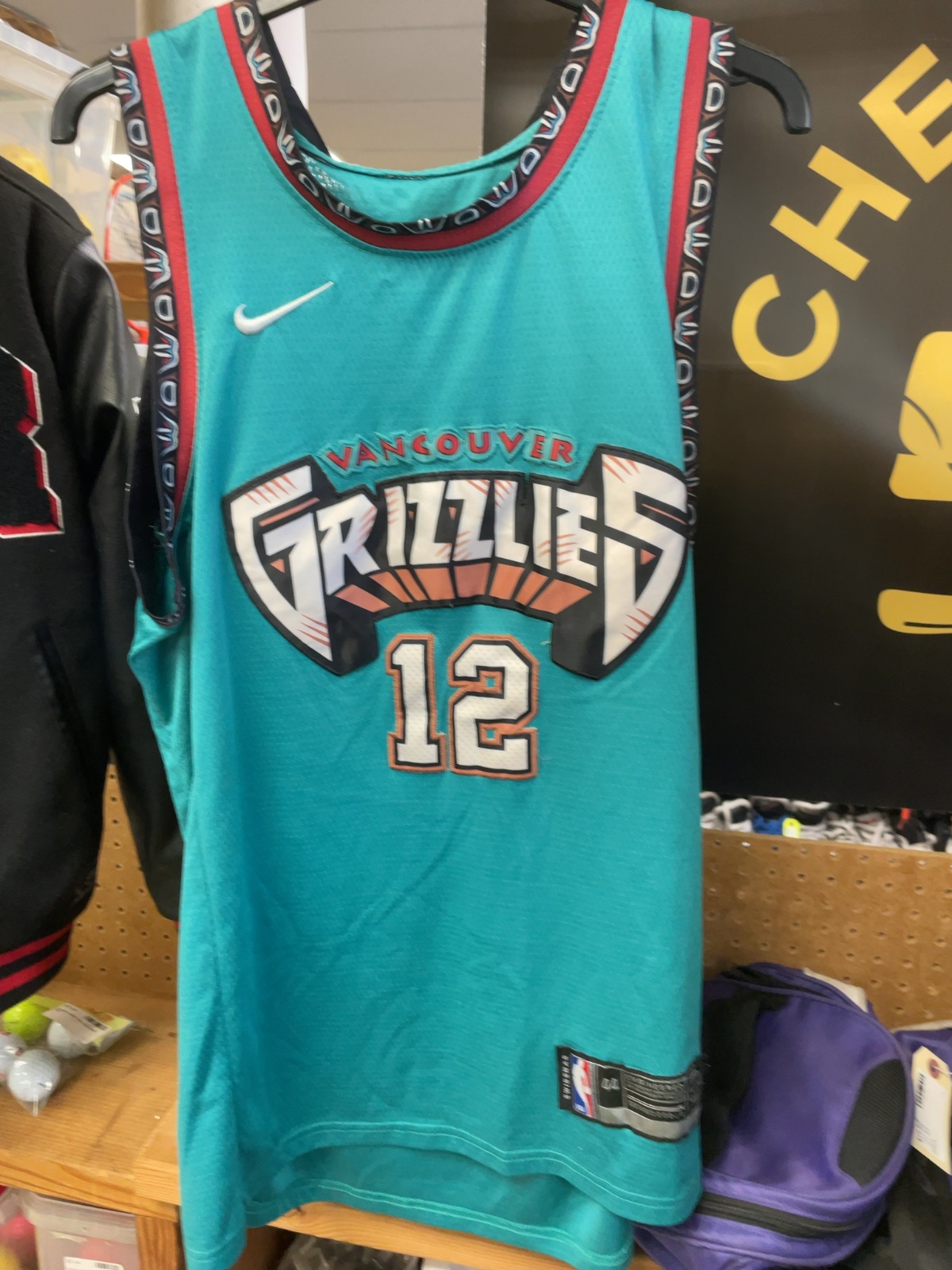 Nike Ja Morant Vancouver Grizzlies Swingman Jersey Size 44 Teal
