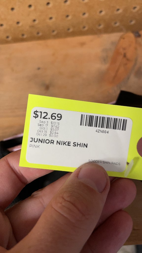 Nike Junior Soccer Shin Pads - Pink