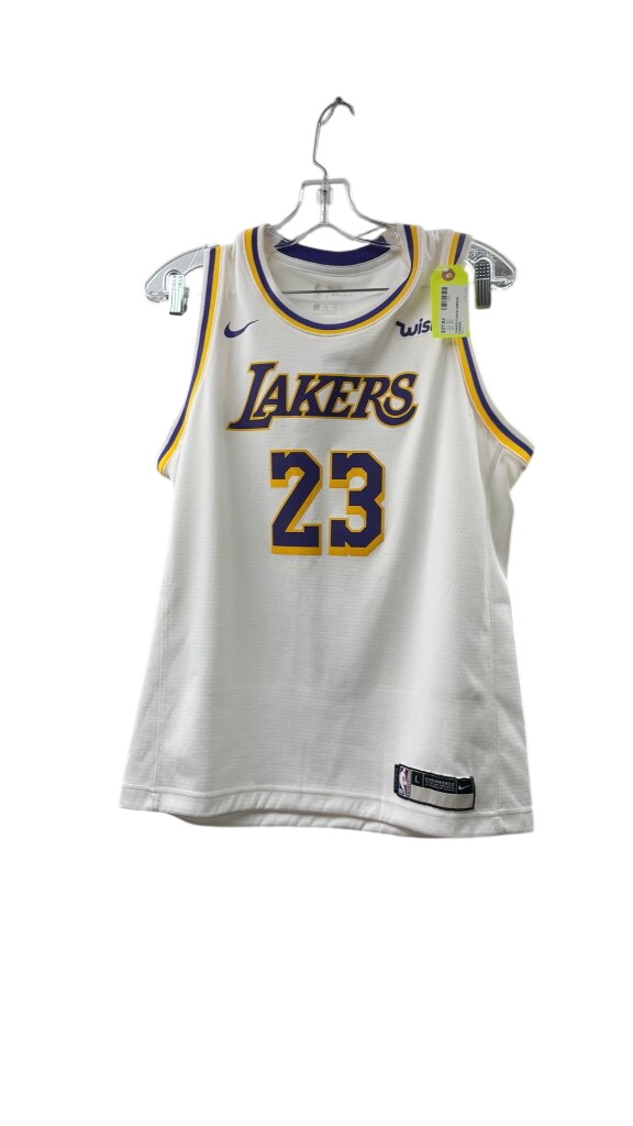Nike LeBron James Los Angeles Lakers #23 Junior Large Jersey