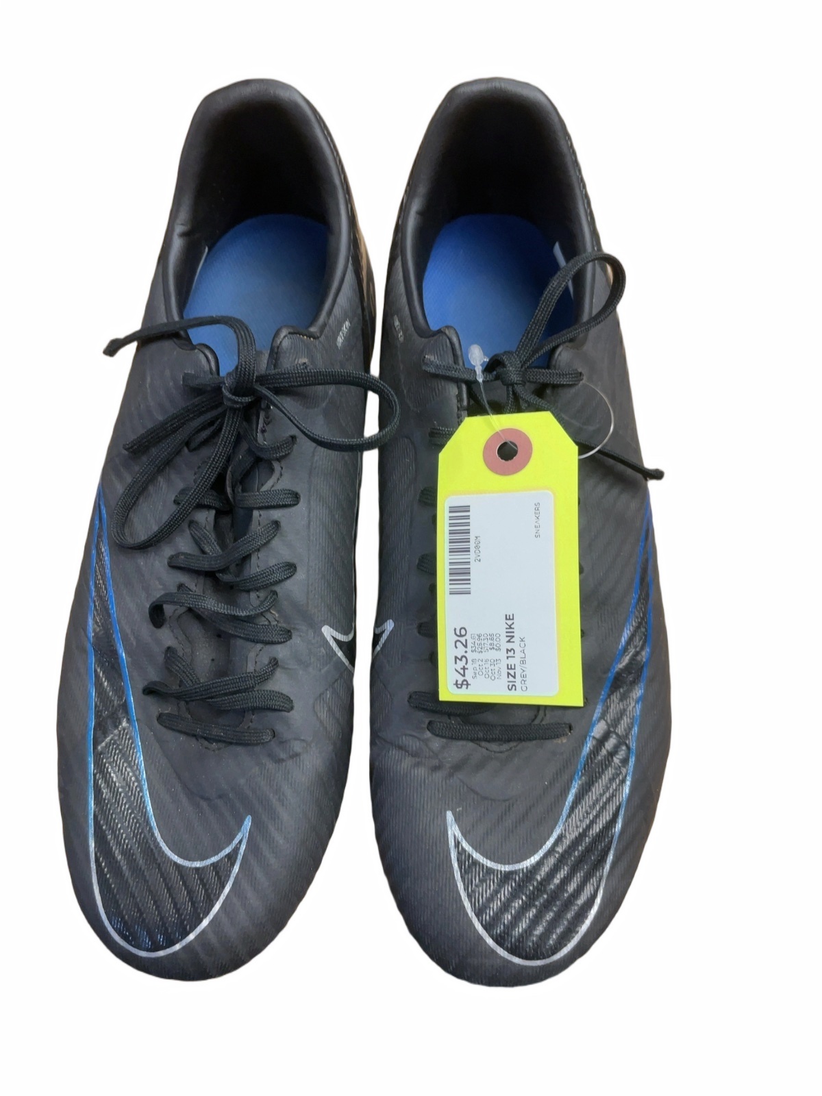 Nike Mercurial Air Zoom Size 13 Soccer Cleats