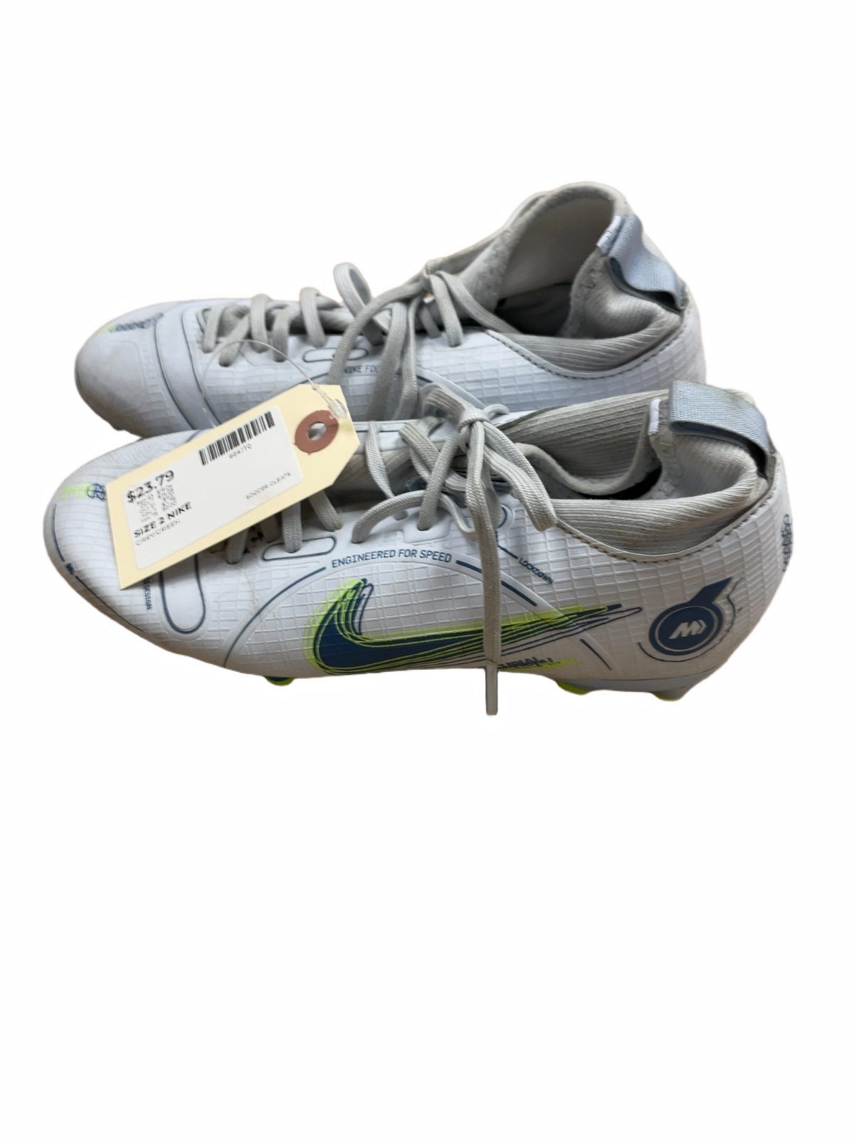 Nike Mercurial Size 2 Soccer Cleats - image 1