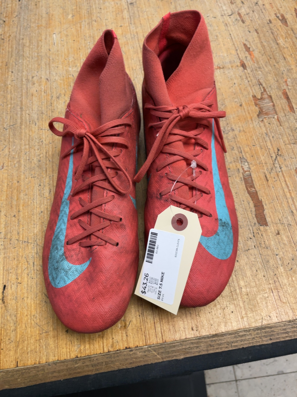 Nike Mercurial Superfly Size 7.5 Soccer Cleats