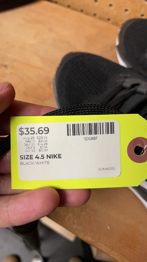 Nike Pegasus Running Shoes - Size 4.5