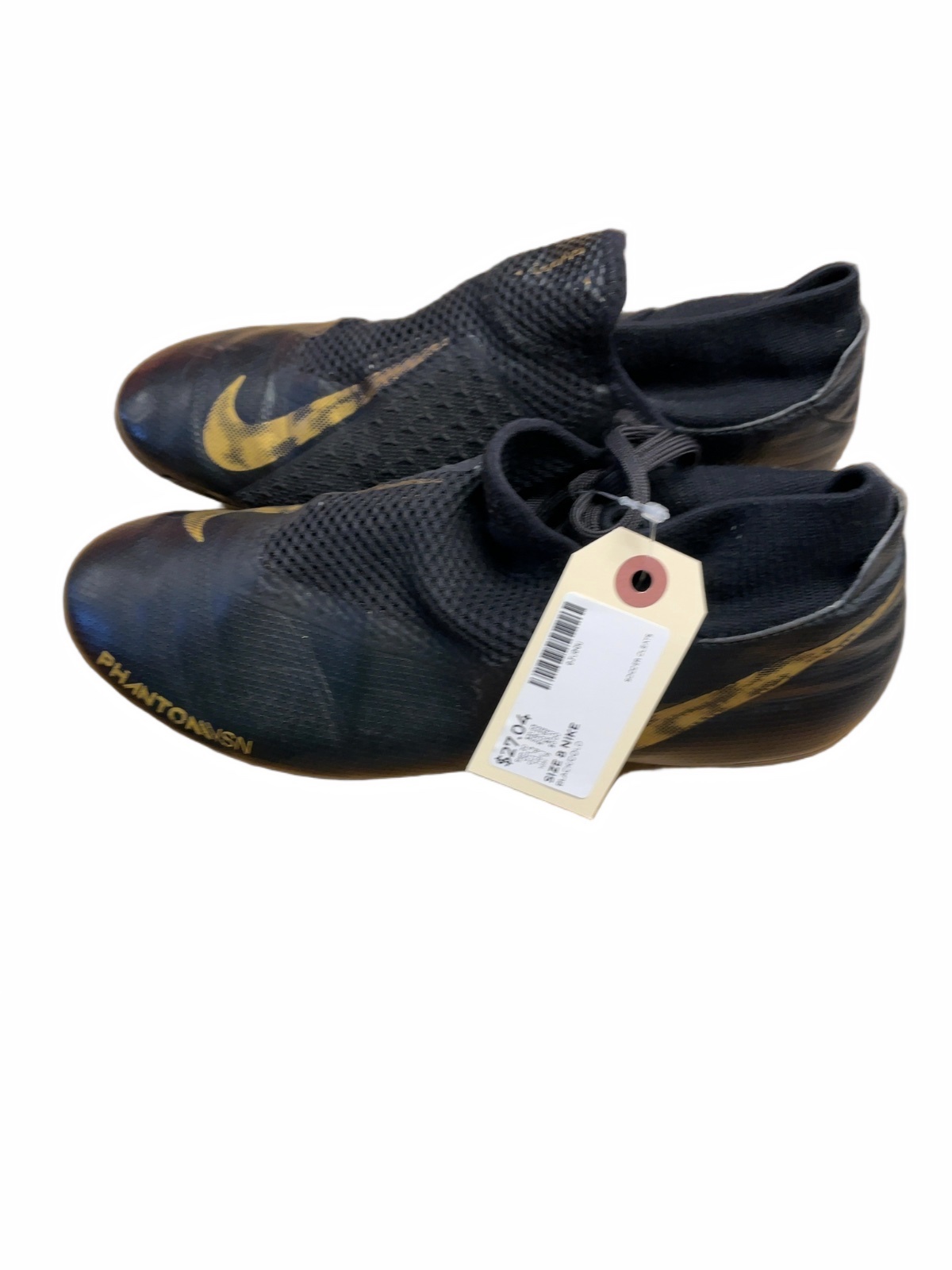 Nike Phantom VSN Size 8 Soccer Cleats - image 1