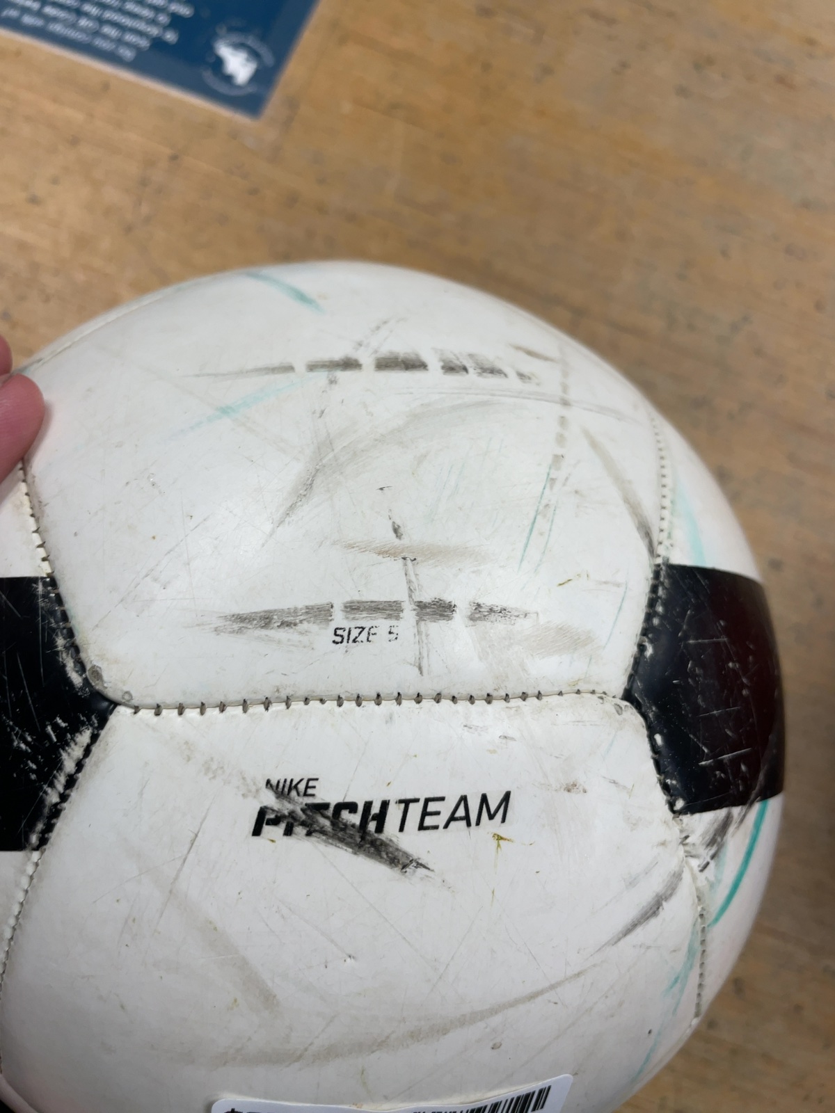 Nike Pitch Team Size 5 Soccer Ball
