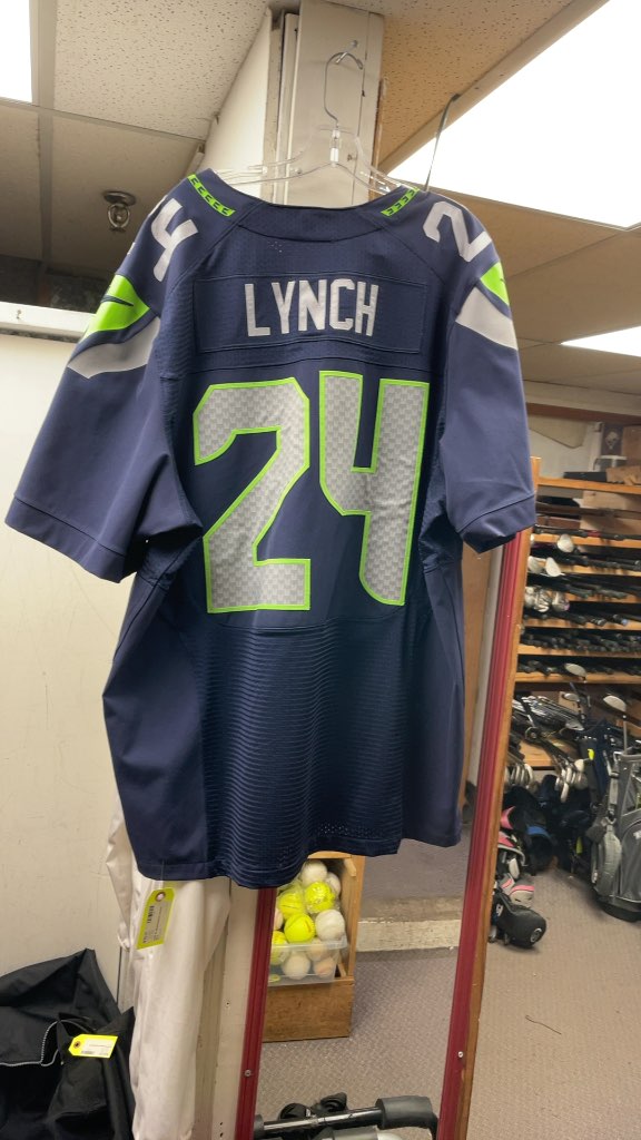 Nike Seattle Seahawks Marshawn Lynch #24 Jersey - Size XL