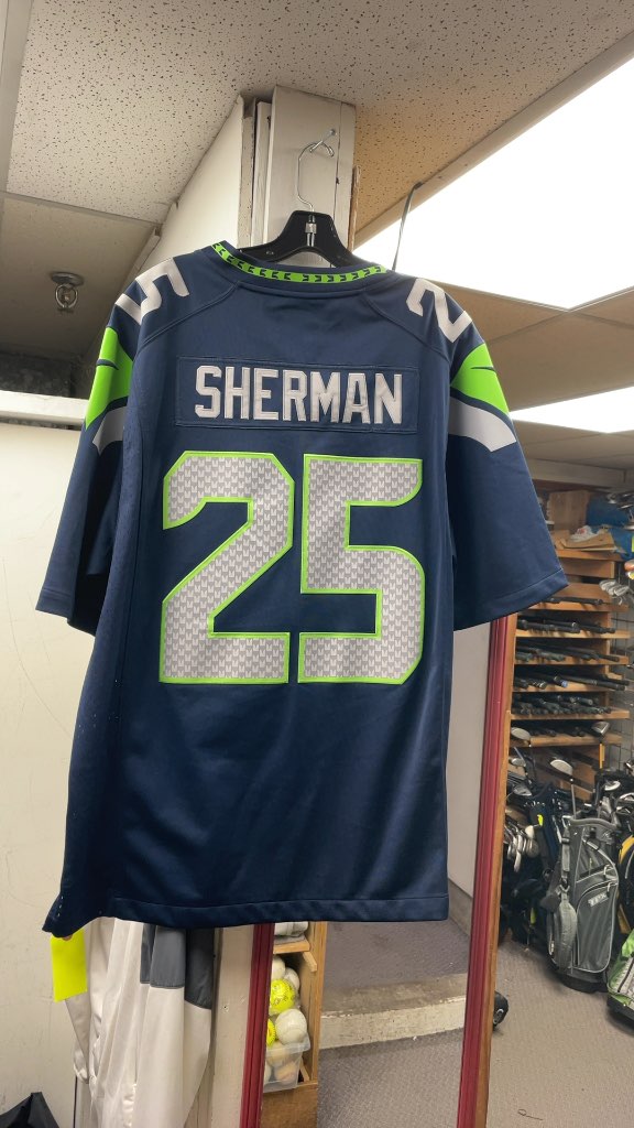 Nike Seattle Seahawks Richard Sherman #25 Jersey