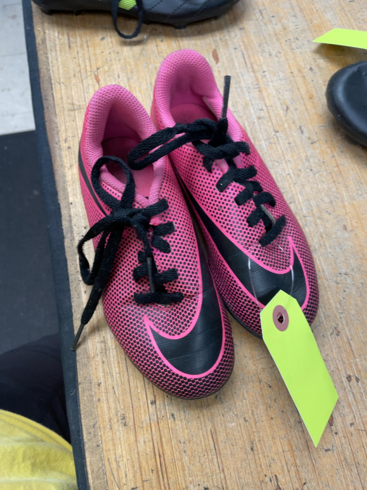 Nike Soccer Cleats Size 12C Pink/Black