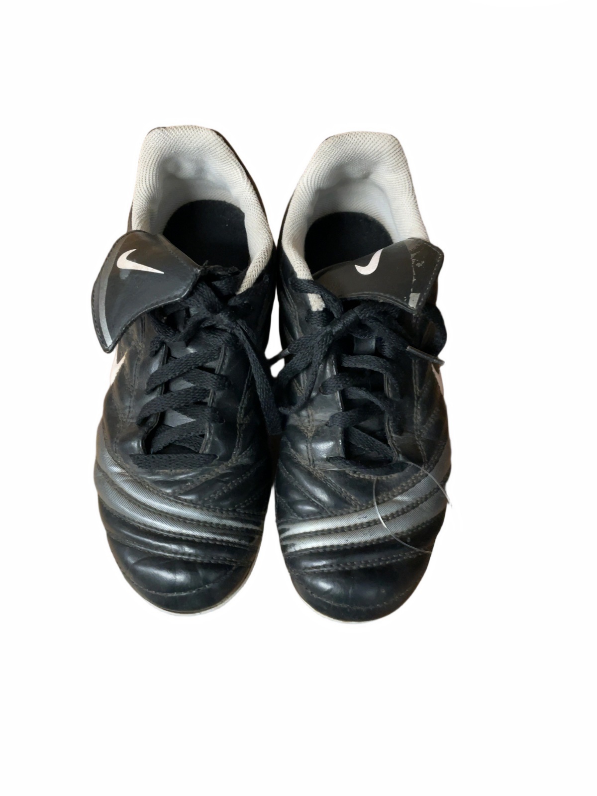 Nike Soccer Cleats Size 3.5 Black - image 1