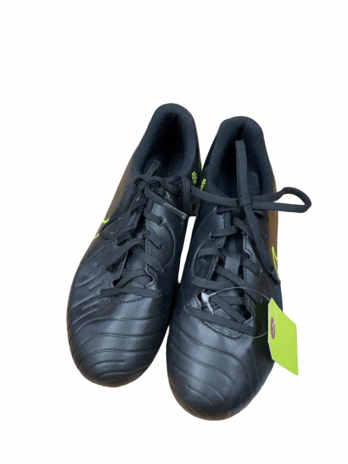 Nike Soccer Cleats Size 4.5 Black/Yellow