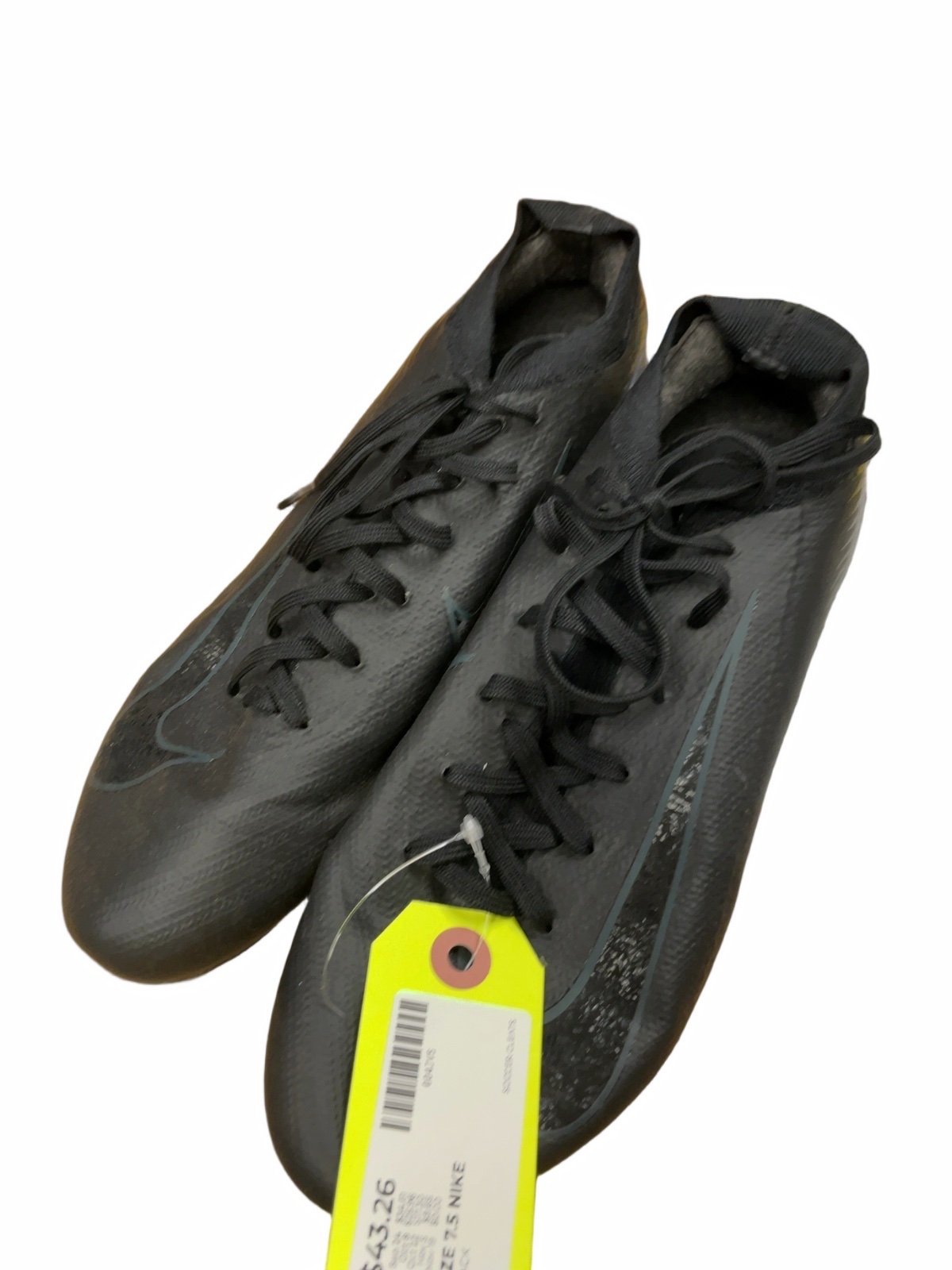 Nike Soccer Cleats Size 7.5 Black
