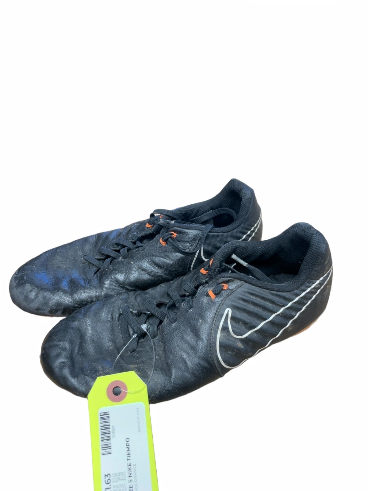 Nike Tiempo Size 5 Soccer Cleats - image 1