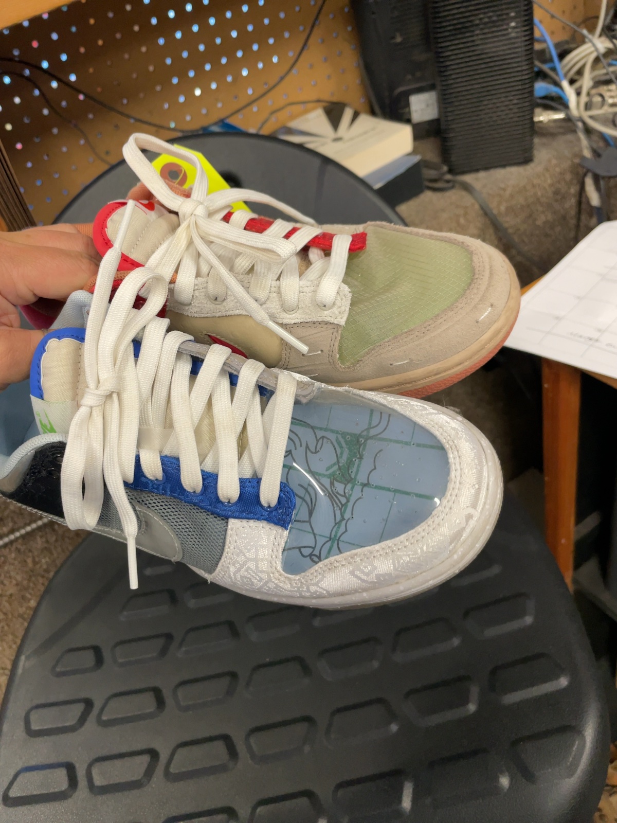 Nike x Clot Dunk Low "What The" Sneakers - Size 6