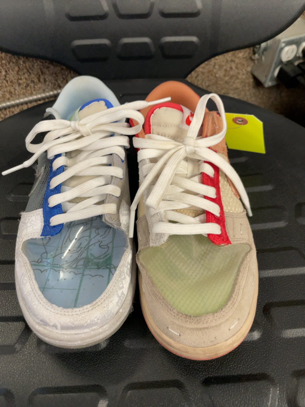 Nike x Clot Dunk Low "What The" Sneakers - Size 6