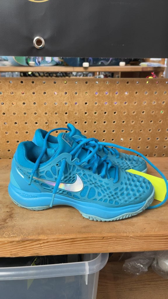 Nike Zoom Cage 2 Blue Tennis Shoes Size 7