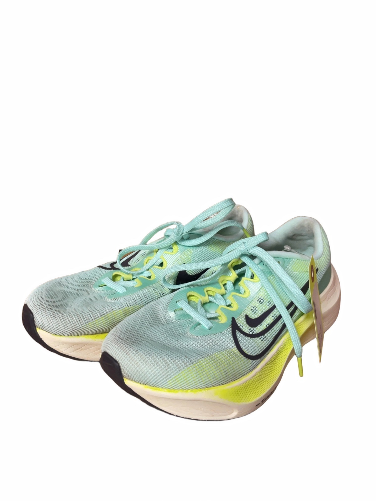 Nike Zoom Fly Size 7 Blue/Green Running Shoes - image 1