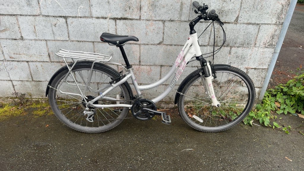 Norco Citadel Hybrid Bike White/Silver Used Small