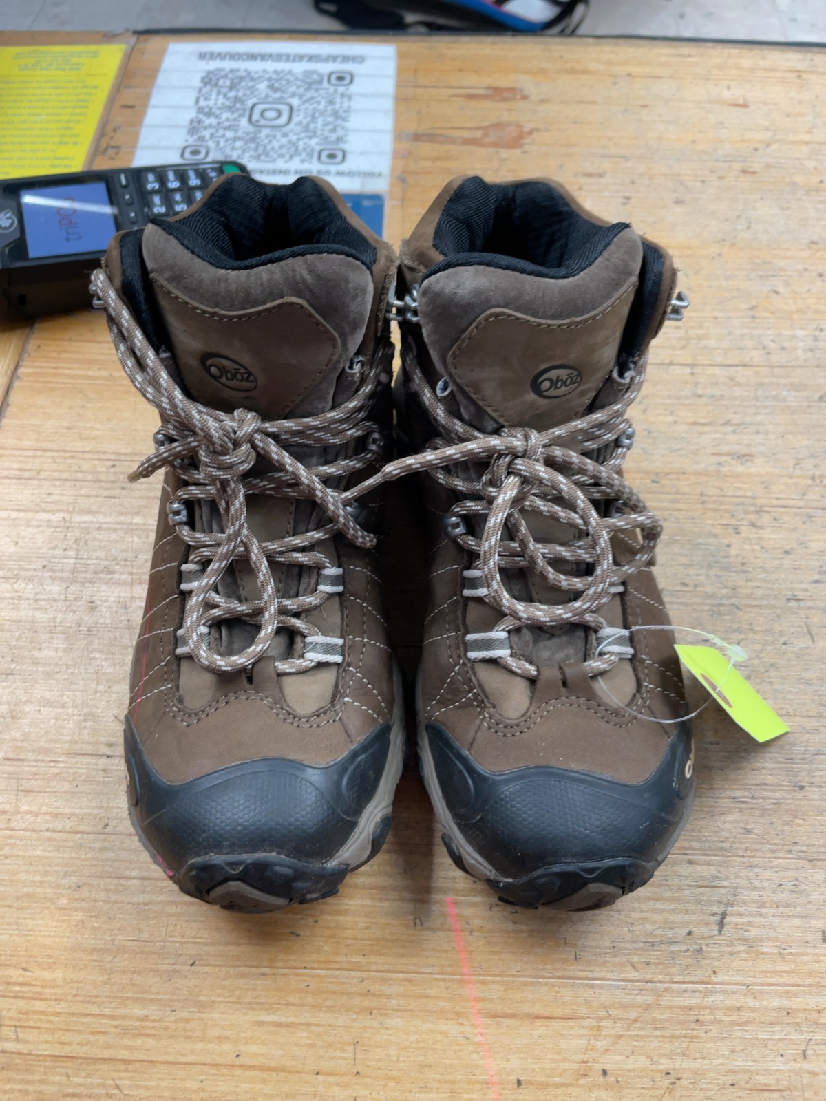 Oboz Hiking Boots - Size 7 - Brown