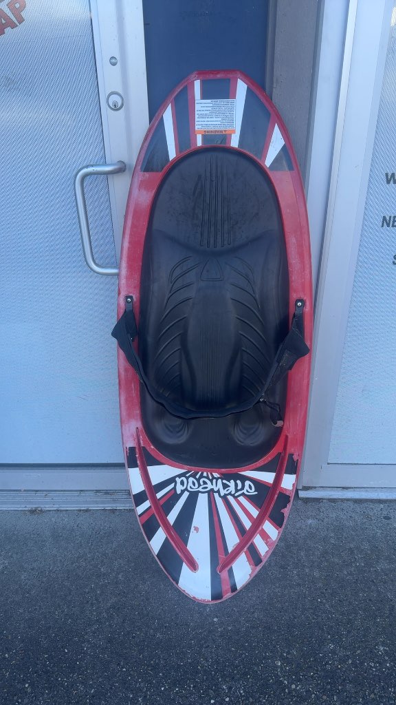 O'Brien O'Kneeboard Kneeboard Red/Black/White Used
