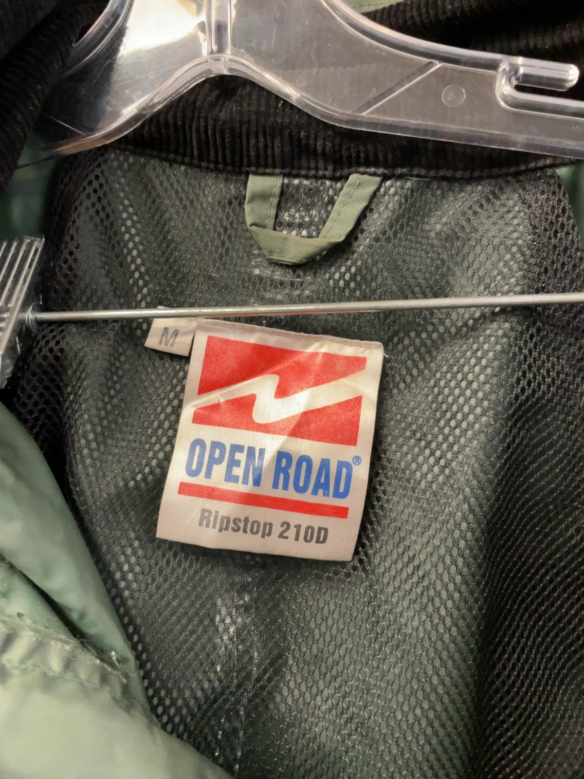 Open Road Ripstop 210D Size M Rain Jacket