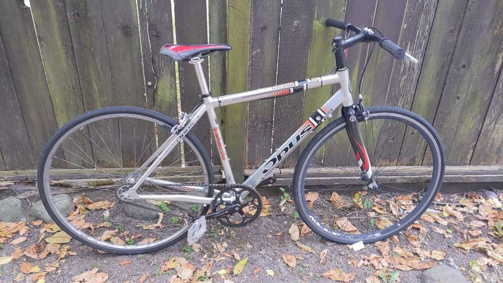 Opus Belcanto Single Speed Road Bike - Silver - Used