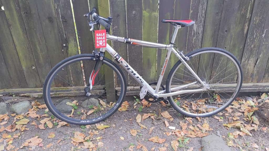 Opus Belcanto Single Speed Road Bike - Silver - Used
