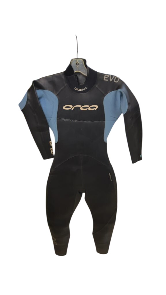 Orca Evo Women's Wetsuit Black/Blue Good Condition SM - image 1
