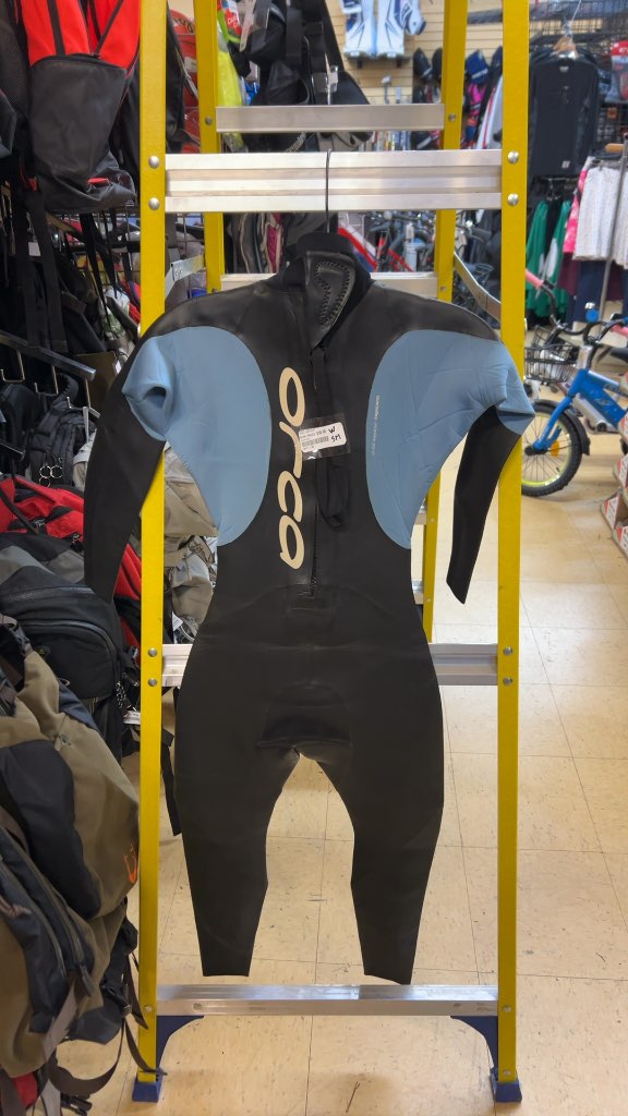 Orca Evo Women's Wetsuit Black/Blue Good Condition SM