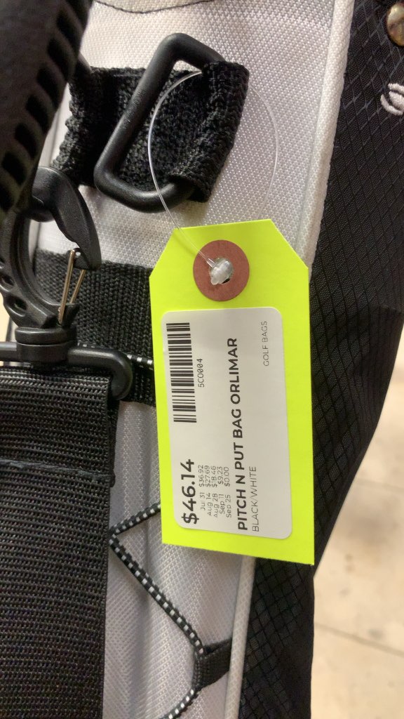 Orlimar Pitch N Put Golf Bag