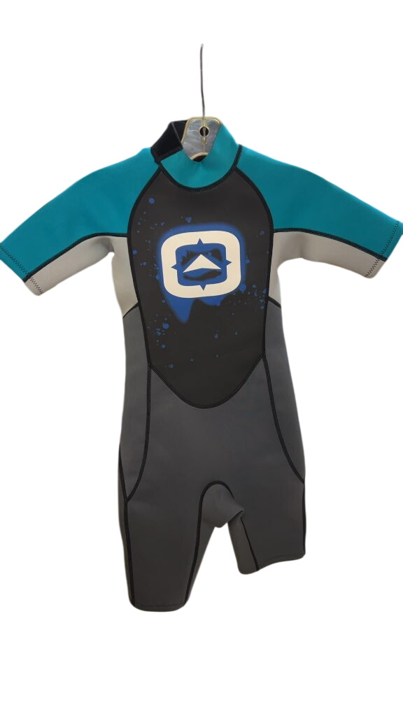 Outbound Youth Shorty Wetsuit Teal/Grey Good Condition Size Y10 - image 1