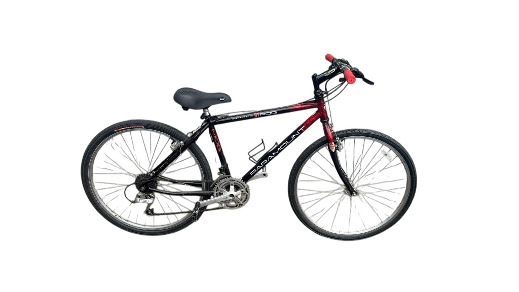 Paramount Series PDG Mountain Bike Black/Red Used 26" - image 1