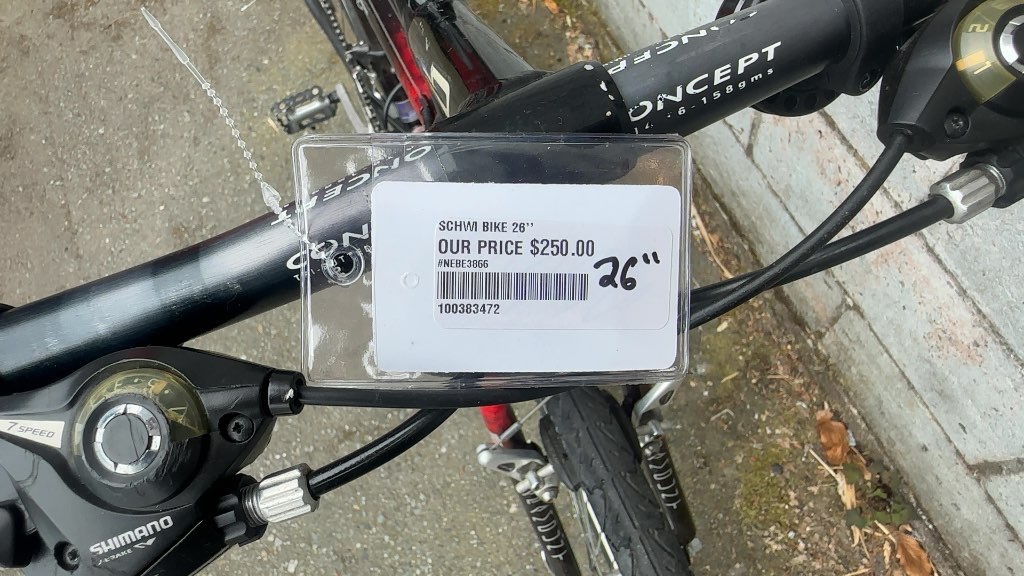 Paramount Series PDG Mountain Bike Black/Red Used 26"