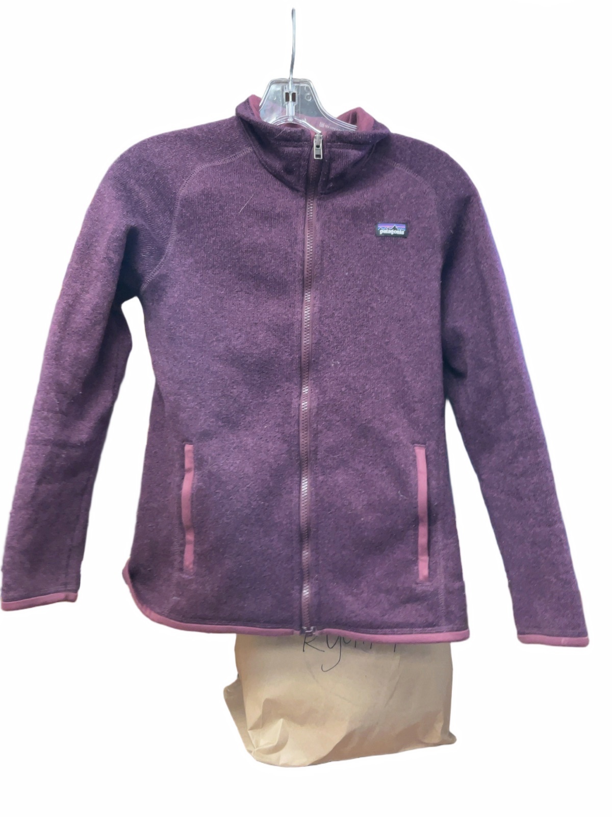 Patagonia Better Sweater Full-Zip Jacket Size JR 14 Purple - image 1