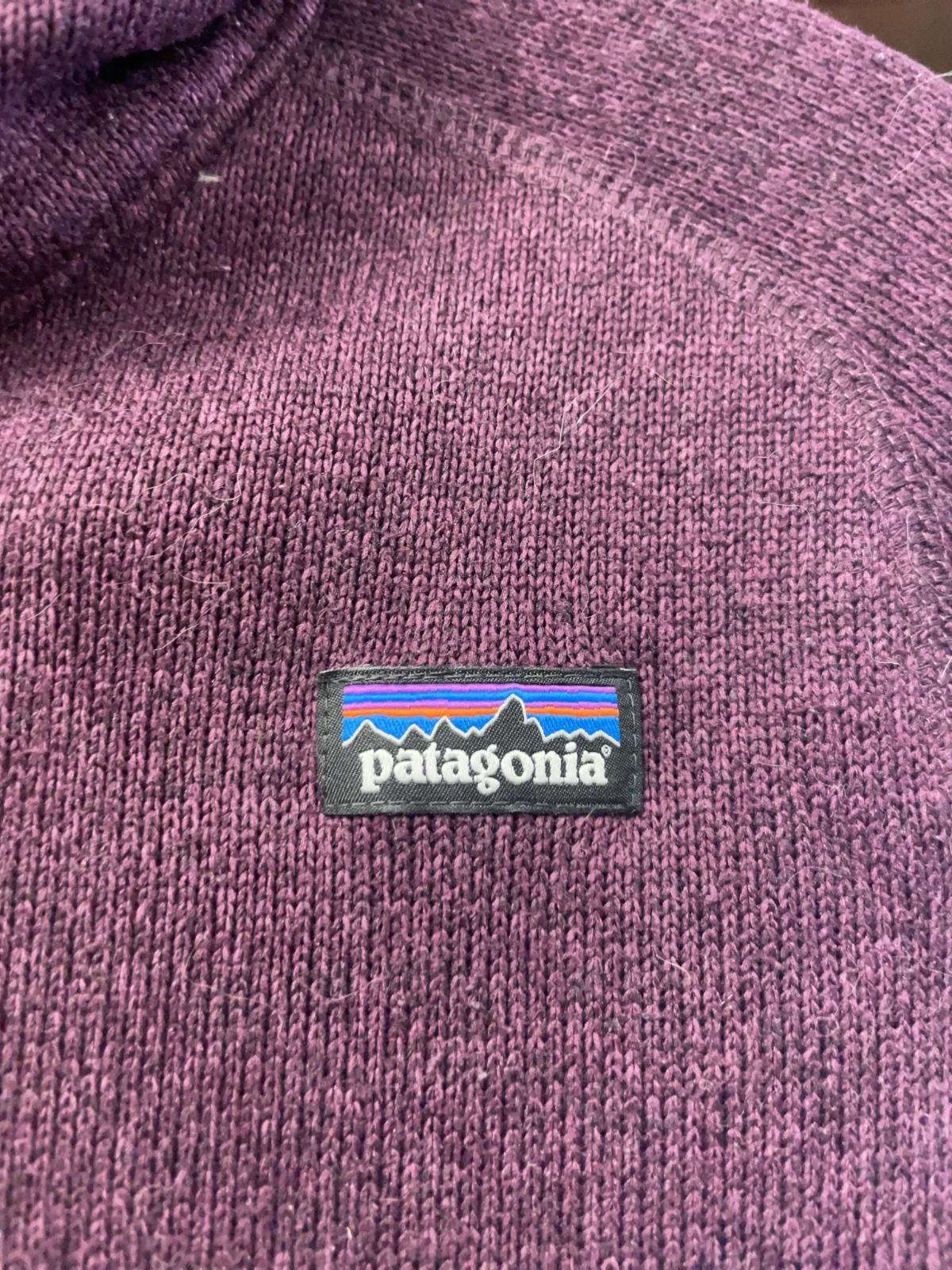Patagonia Better Sweater Full-Zip Jacket Size JR 14 Purple