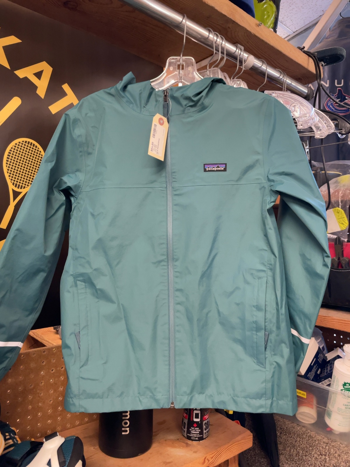 Patagonia Rain Jacket JR 14 Teal
