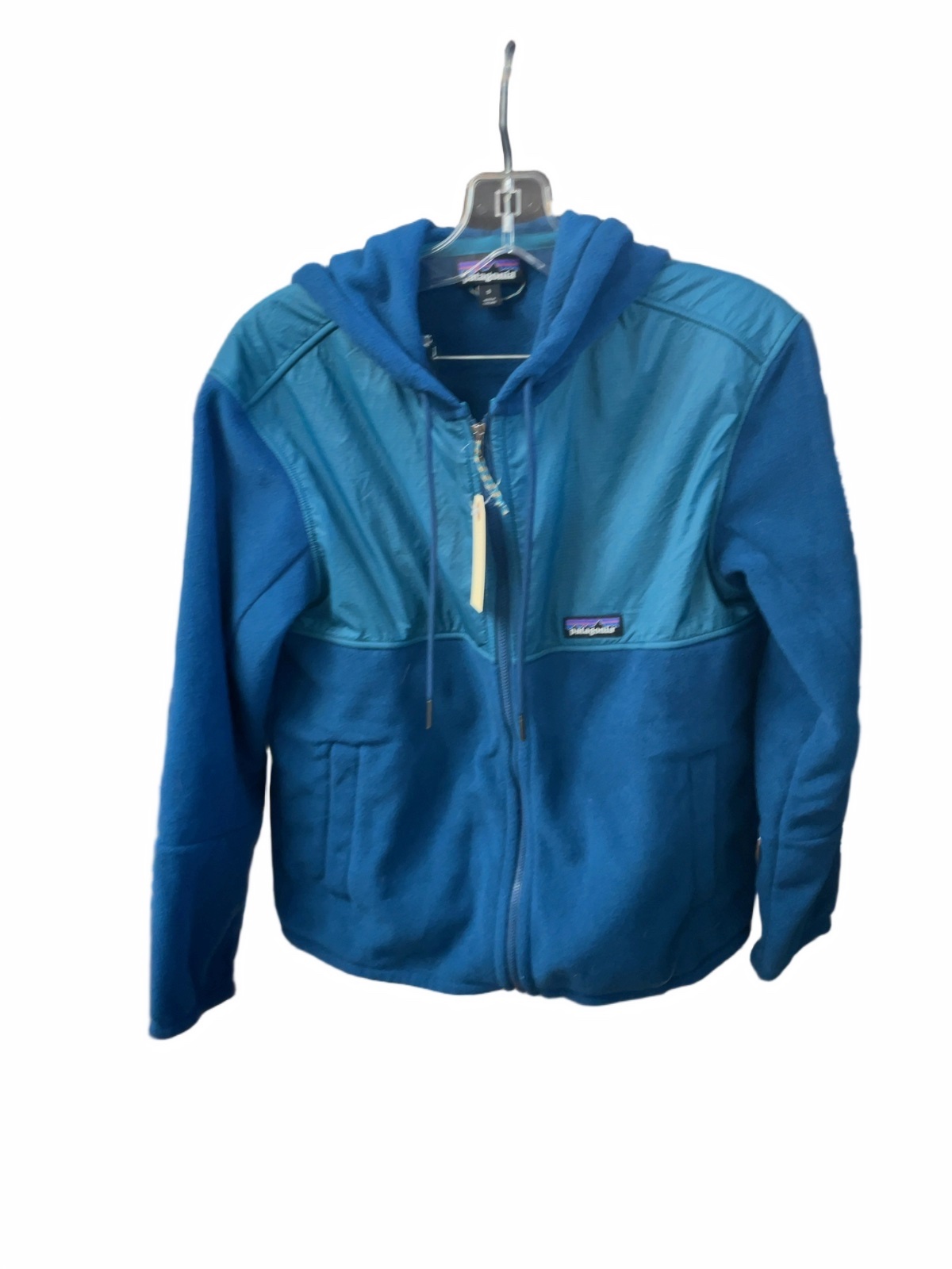 Patagonia Shelled Synchilla Hoody Size S Blue - image 1